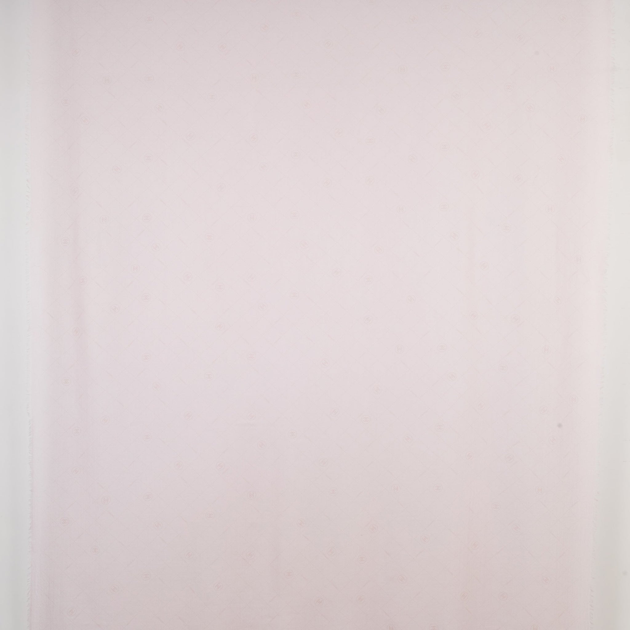 Etole en cachemire rose Chanel