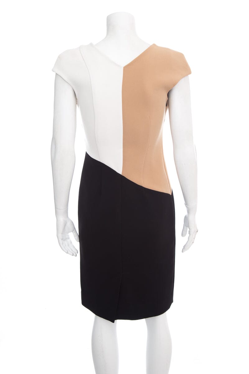 Diane Von Furstenberg Color Block Dress SZ 4