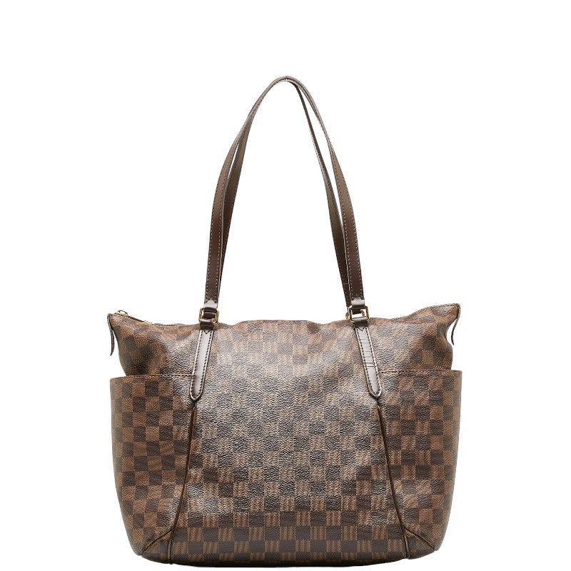 Louis Vuitton Damiere Toilet MM Shoulder Bag N41281 Brown PVC Leather  Louis Vuitton