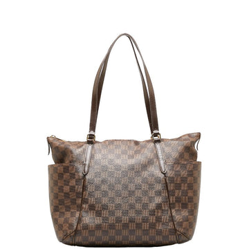 Louis Vuitton Damiere Toilet MM Shoulder Bag N41281 Brown PVC Leather  Louis Vuitton