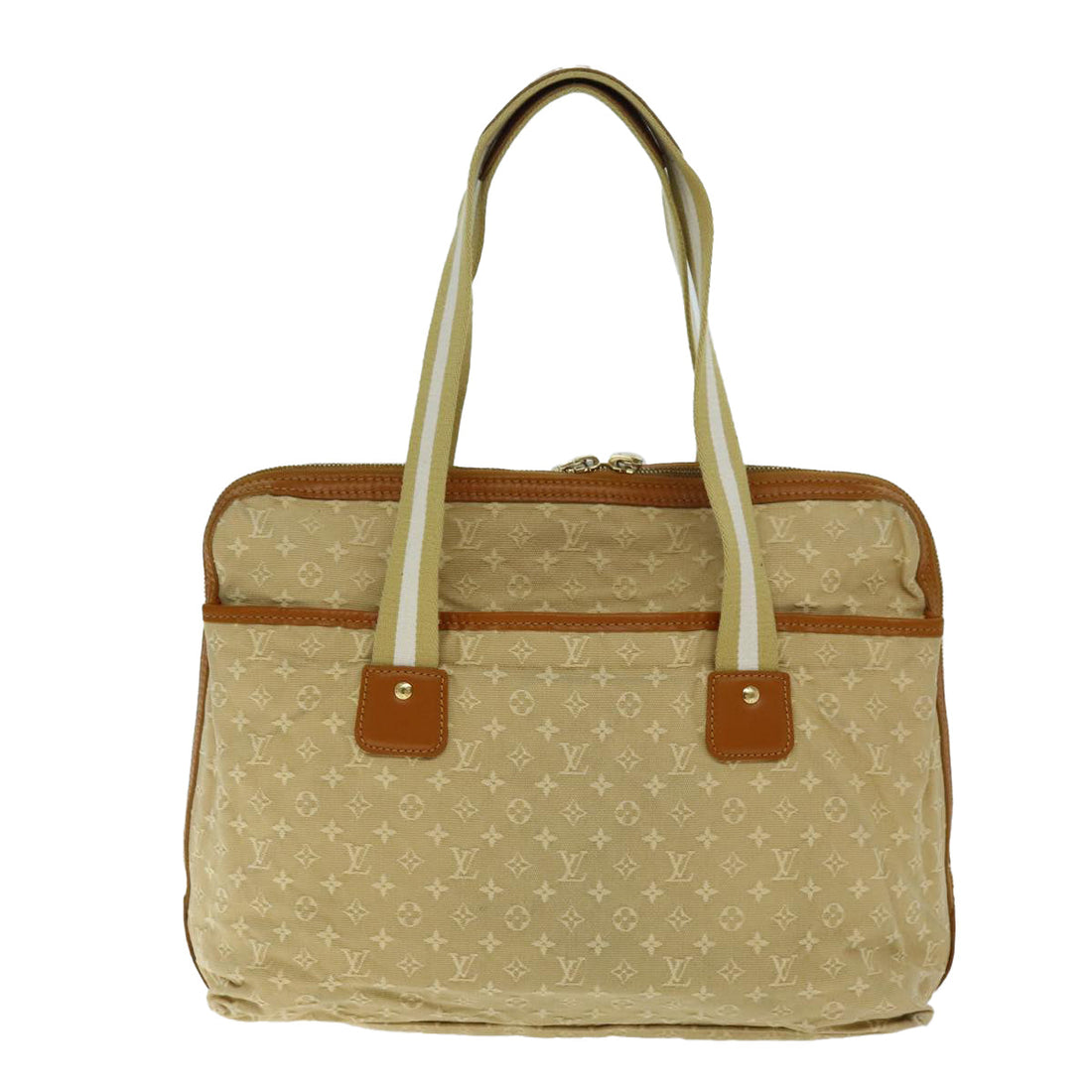 LOUIS VUITTON Monogram Mini Kabamari Kate Tote Bag Beige M92492 LV Auth 73754