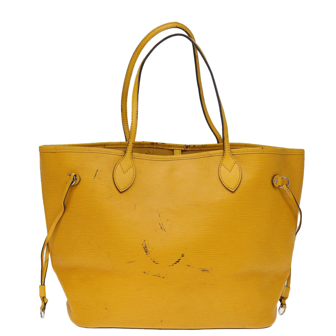 LOUIS VUITTON Epi Neverfull MM Tote Bag Mimosa M40957 LV Auth 73961