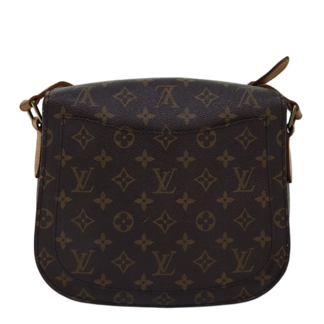 LOUIS VUITTON Monogram Saint Cloud GM Shoulder Bag M51242 LV Auth 74069