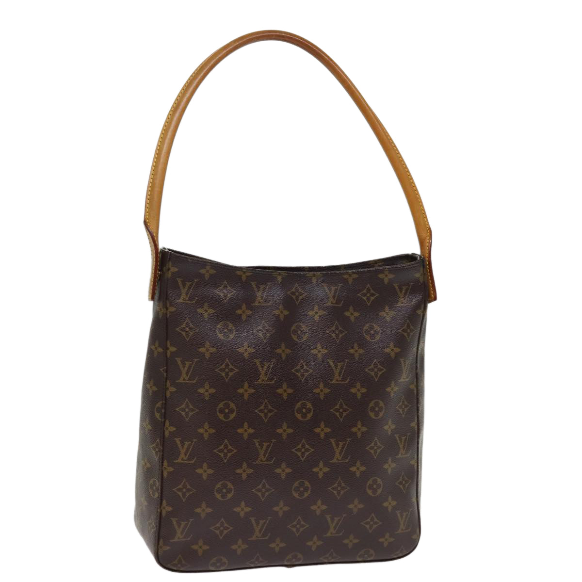 LOUIS VUITTON Monogram Looping GM Shoulder Bag M51145 Auth 74139