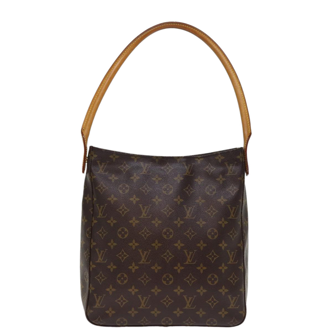 LOUIS VUITTON Monogram Looping GM Shoulder Bag M51145 Auth 74139