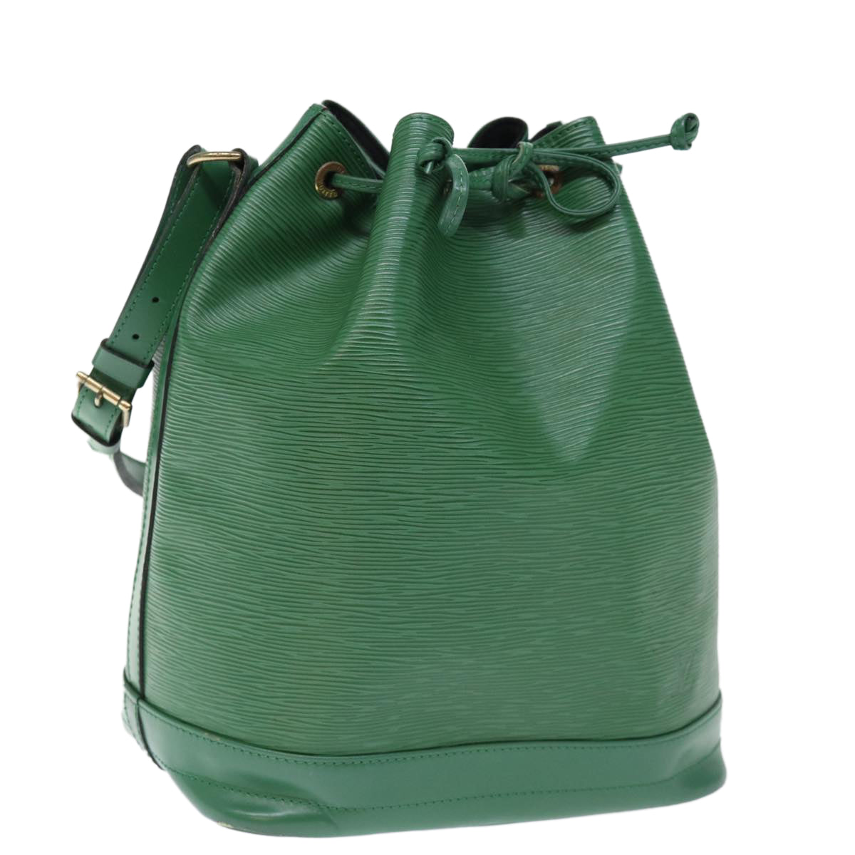 LOUIS VUITTON Epi Noe Shoulder Bag Green M44004 LV Auth 74147
