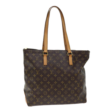 LOUIS VUITTON Monogram Cabas Mezzo Tote Bag M51151 LV Auth 74160