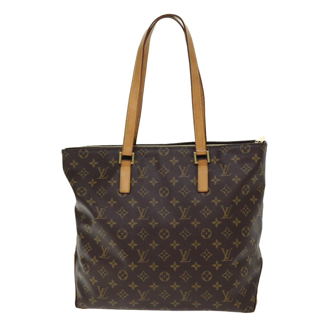 LOUIS VUITTON Monogram Cabas Mezzo Tote Bag M51151 LV Auth 74160