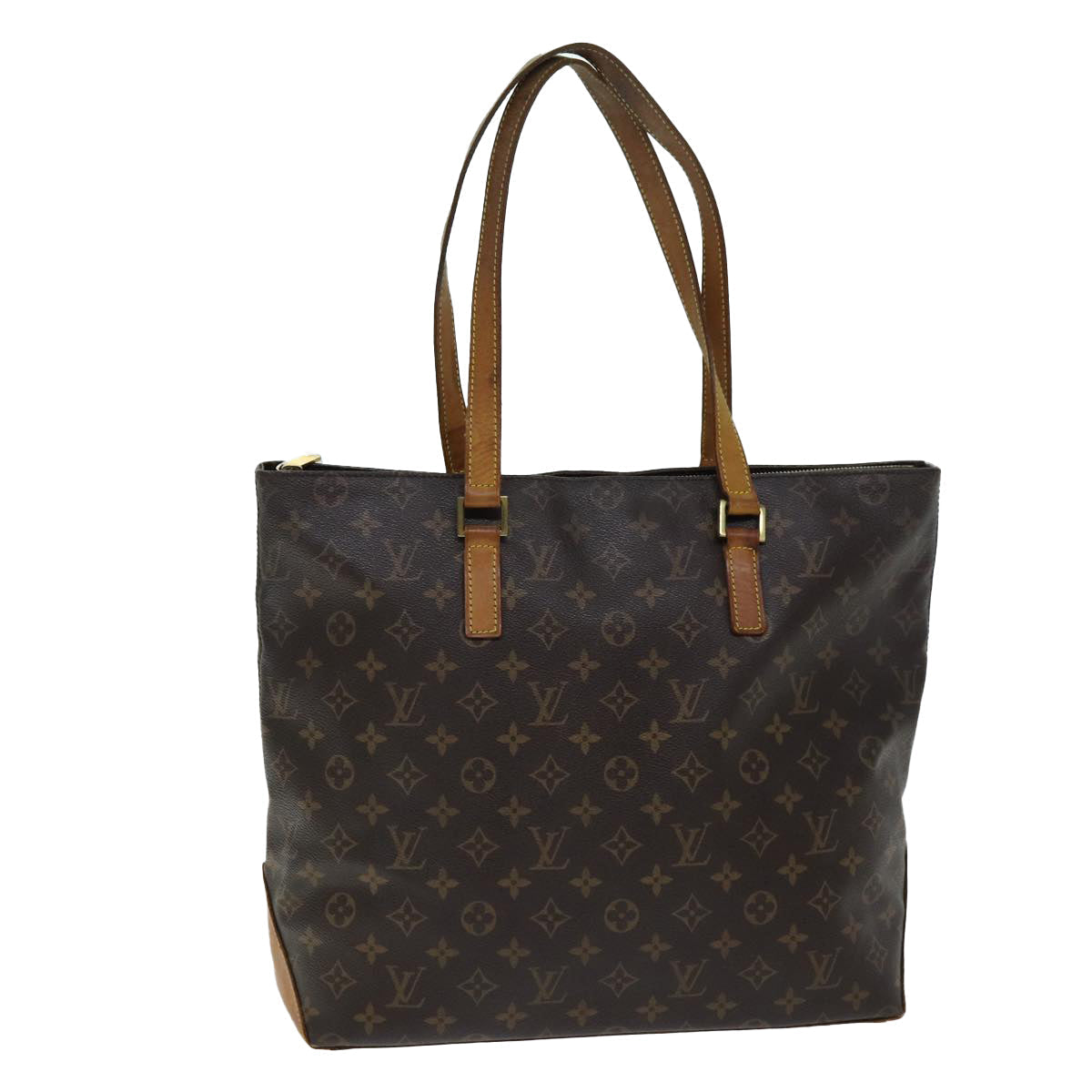 LOUIS VUITTON Monogram Cabas Mezzo Tote Bag M51151 LV Auth 74161