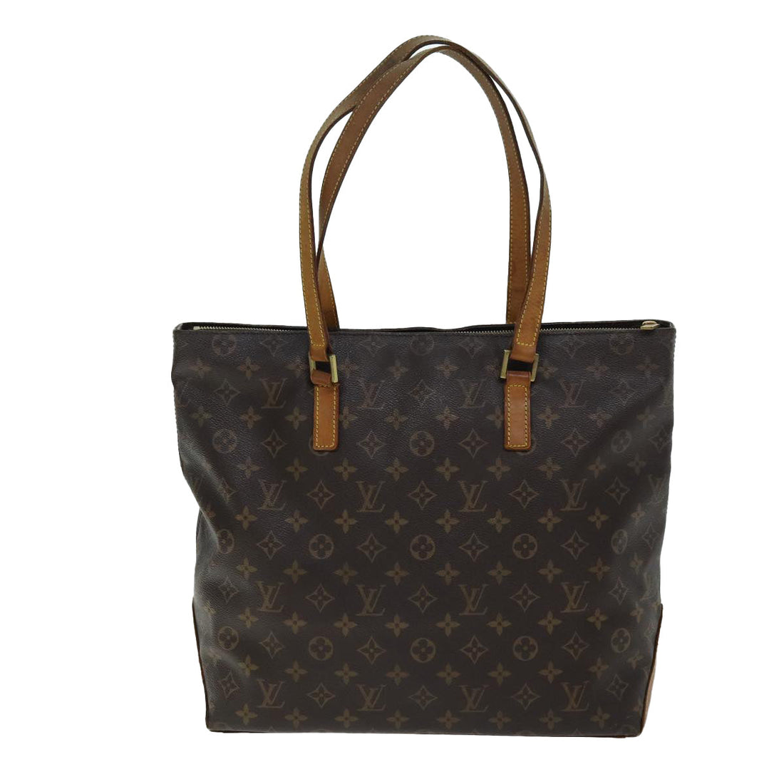 LOUIS VUITTON Monogram Cabas Mezzo Tote Bag M51151 LV Auth 74161