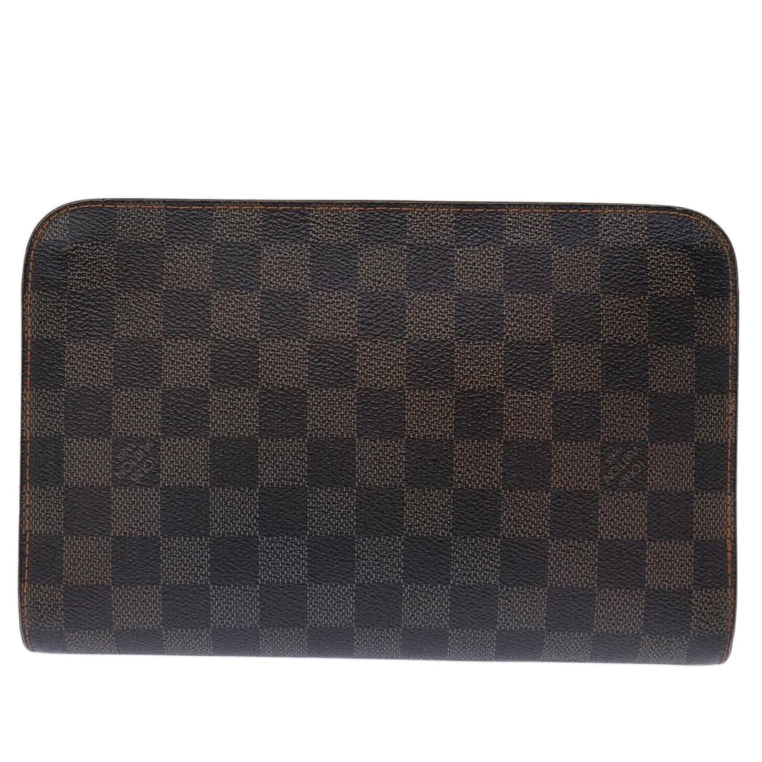 LOUIS VUITTON Damier Ebene Saint Louis Clutch Bag N51993 LV Auth 74270