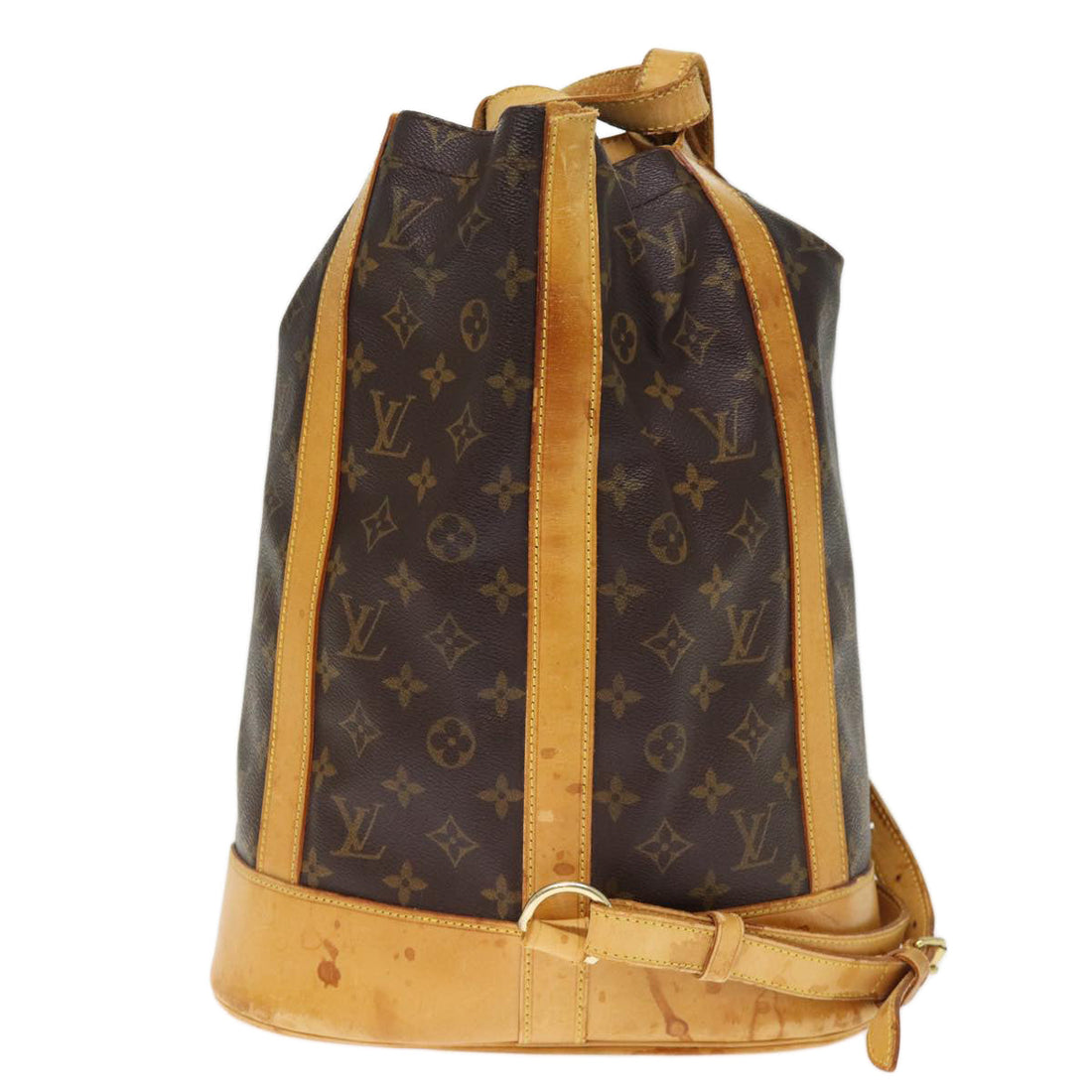 LOUIS VUITTON Monogram Randonnee PM Shoulder Bag M42243 LV Auth 74361