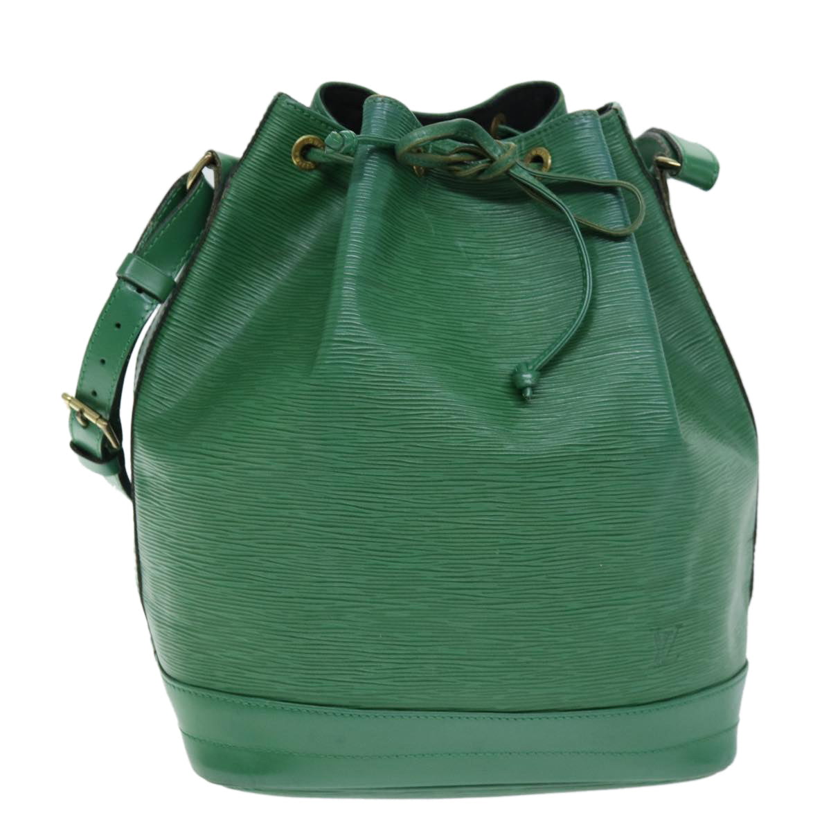 LOUIS VUITTON Epi Noe Shoulder Bag Green M44004 LV Auth 74374