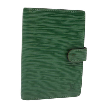 LOUIS VUITTON Epi Agenda PM Day Planner Cover Green R20054 LV Auth 74420