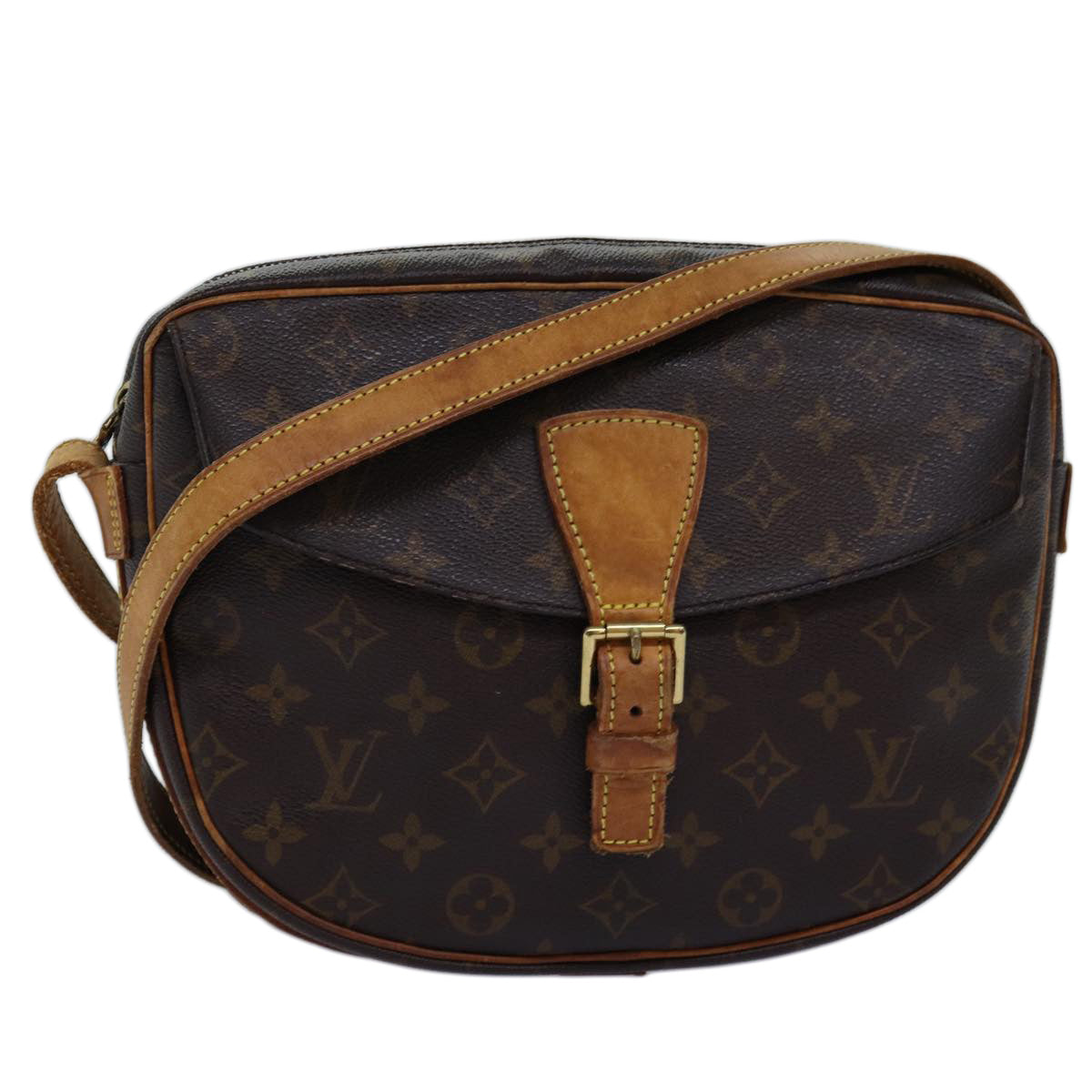 LOUIS VUITTON Monogram Jeune Fille MM Shoulder Bag M51226 LV Auth 74448