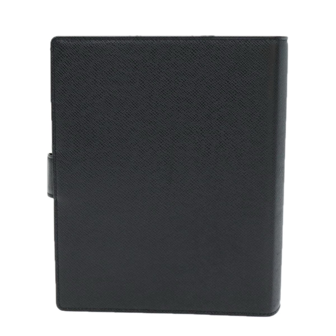 LOUIS VUITTON Taiga Agenda GM Day Planner Cover Black R20232 LV Auth 74449