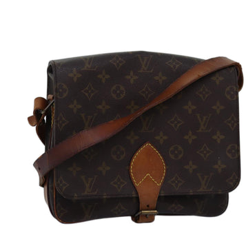 LOUIS VUITTON Monogram Cartouchiere GM Shoulder Bag M51252 LV Auth 74504