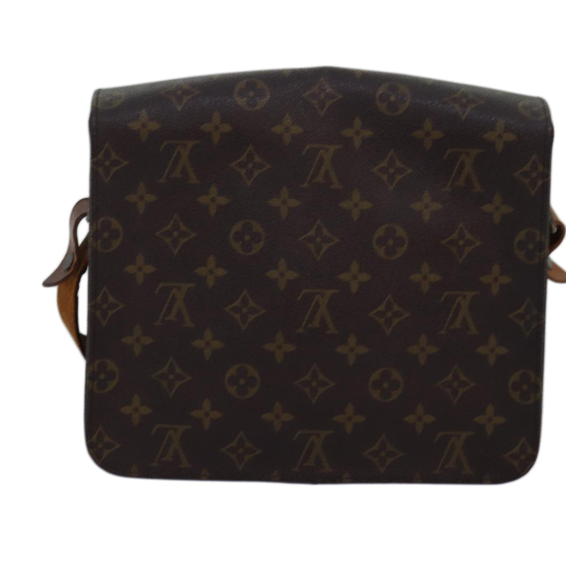 LOUIS VUITTON Monogram Cartouchiere GM Shoulder Bag M51252 LV Auth 74504