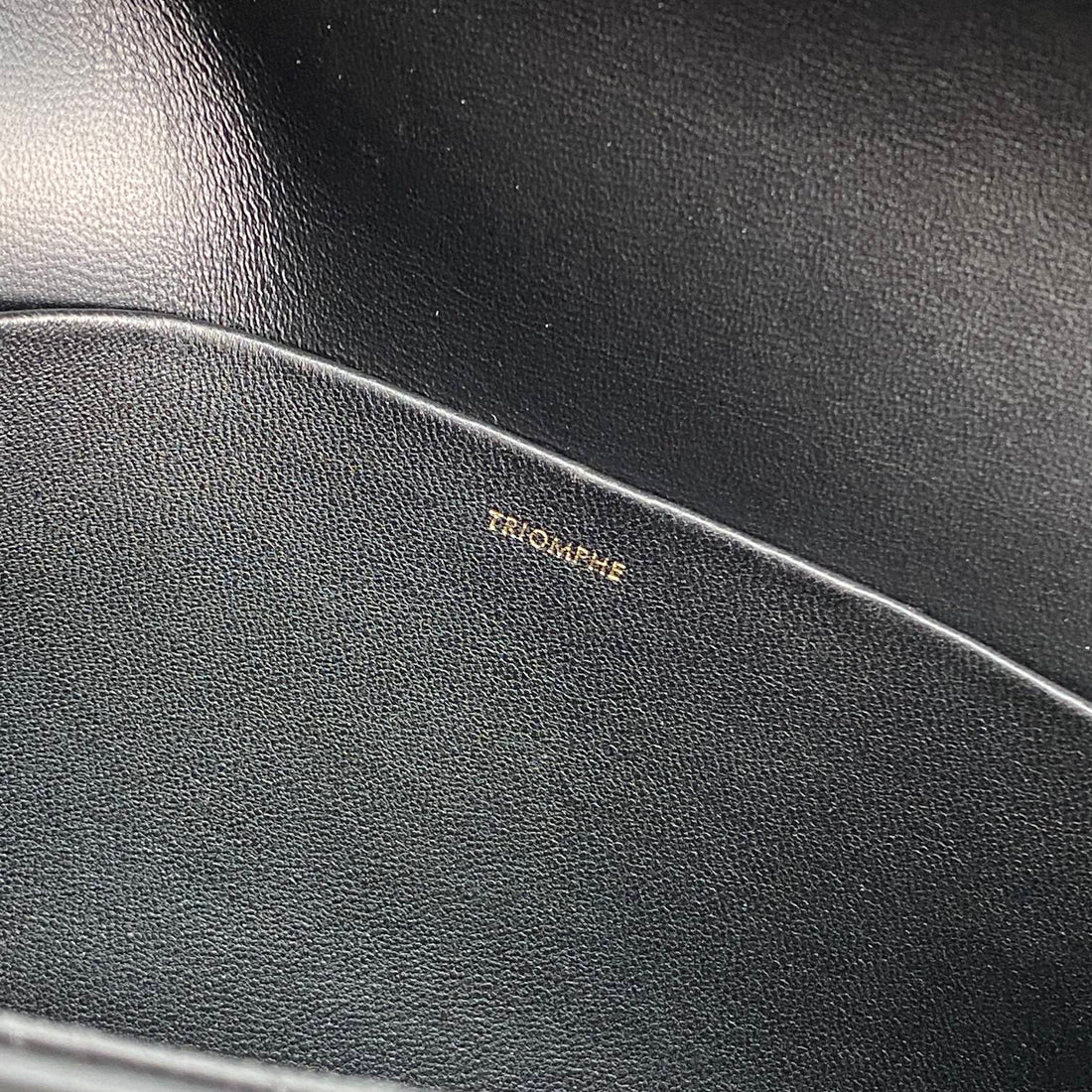 CE Triomphe Shoulder Bag Black For Womtlm 8in/20cm 