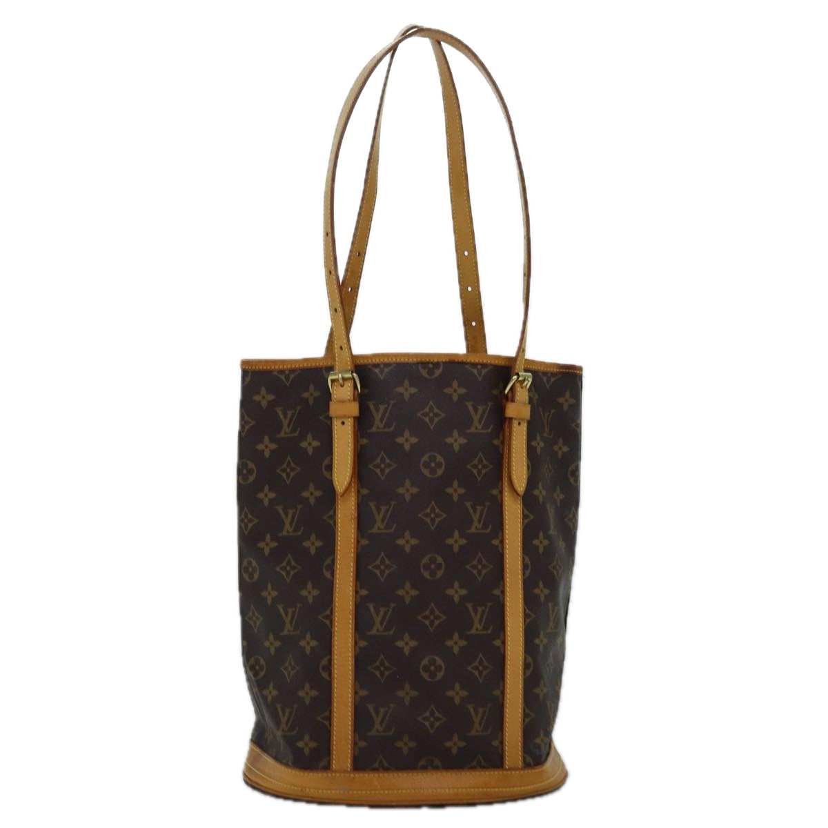 LOUIS VUITTON Monogram Bucket GM Shoulder Bag M42236 LV Auth 74715