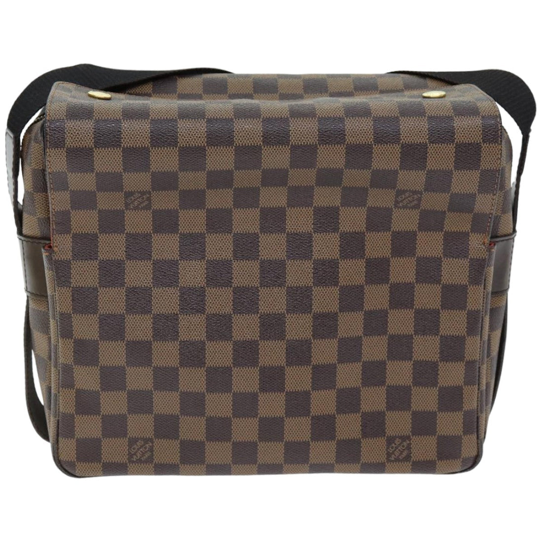 LOUIS VUITTON Damier Ebene Naviglio Shoulder Bag N45255 LV Auth 74753