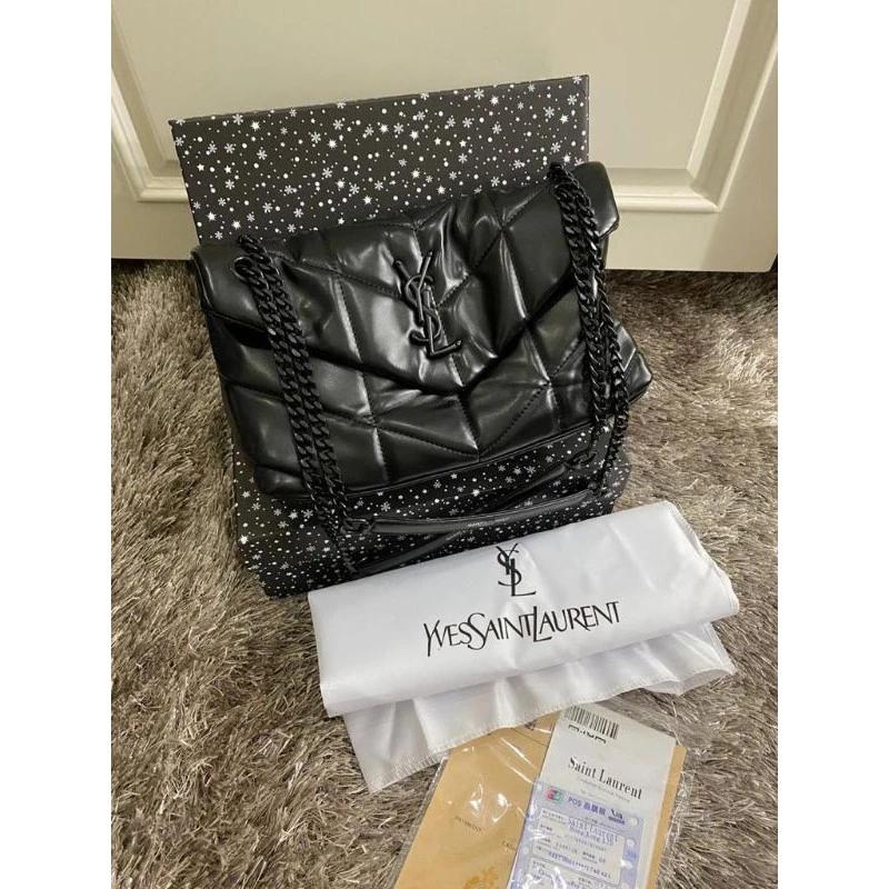 YSL Women Bag  Elegant Crossbody Design (Black)