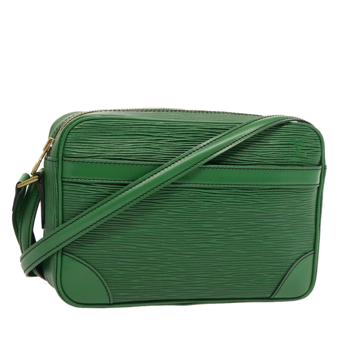 LOUIS VUITTON Epi Trocadero 23 Shoulder Bag Green M52304 LV Auth 74910