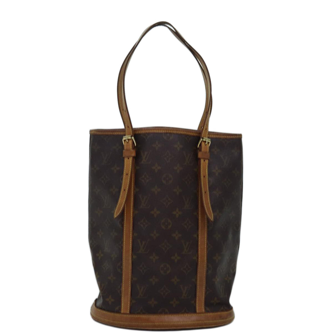 LOUIS VUITTON Monogram Bucket GM Shoulder Bag M42236 LV Auth 74919