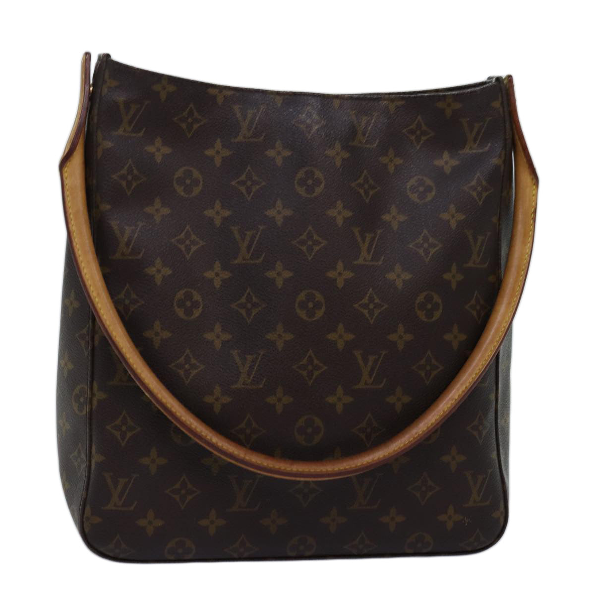 LOUIS VUITTON Monogram Looping GM Shoulder Bag M51145 Auth 74926