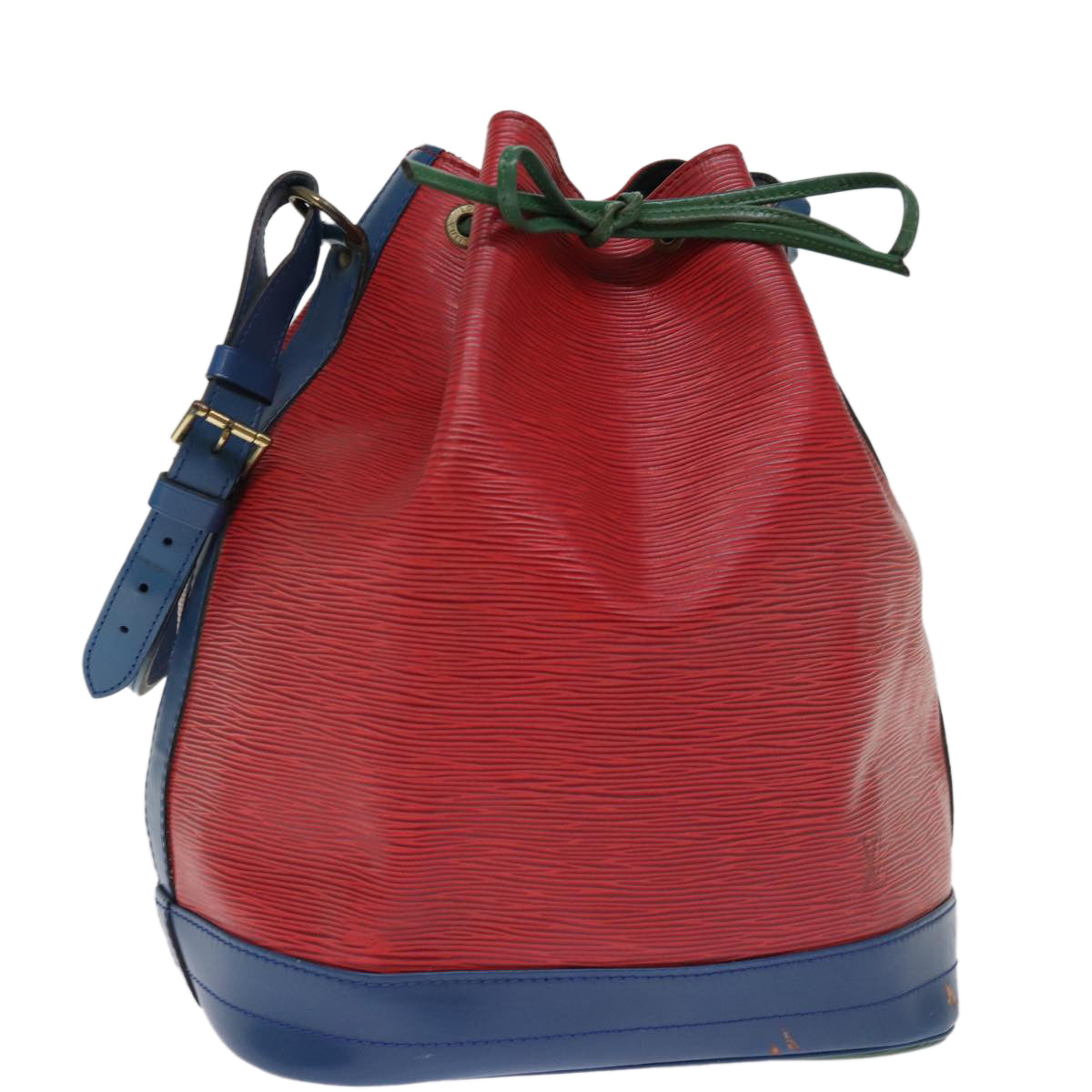 LOUIS VUITTON Epi Toriko Color Noe ShoulderBag Red Blue Green M44084 Auth 74950