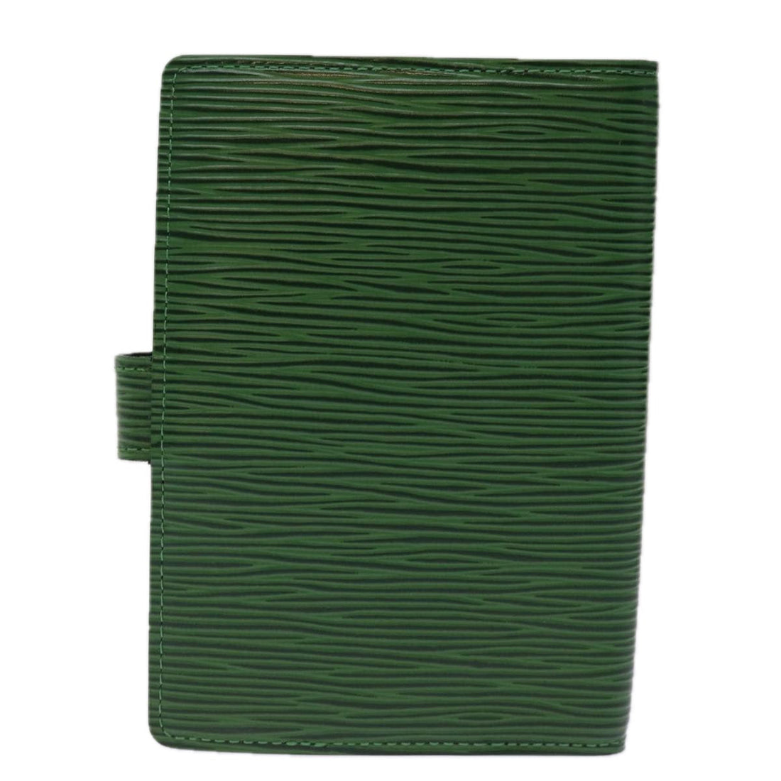 LOUIS VUITTON Epi Agenda PM Day Planner Cover Green R20054 LV Auth 75038