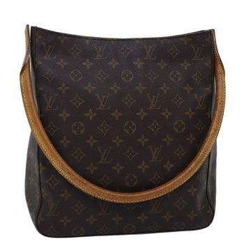 LOUIS VUITTON Monogram Looping GM Shoulder Bag M51145 LV Auth 75066