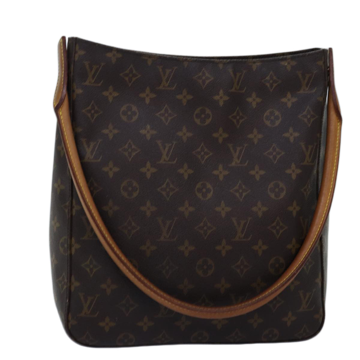LOUIS VUITTON Monogram Looping GM Shoulder Bag M51145 LV Auth 75087