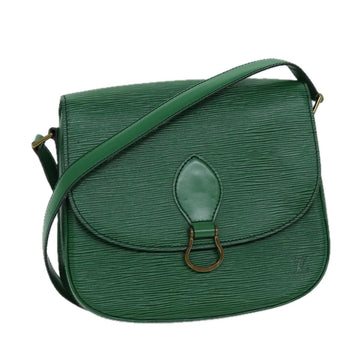 LOUIS VUITTON Epi Saint Cloud GM Shoulder Bag Green M52194 LV Auth 75168