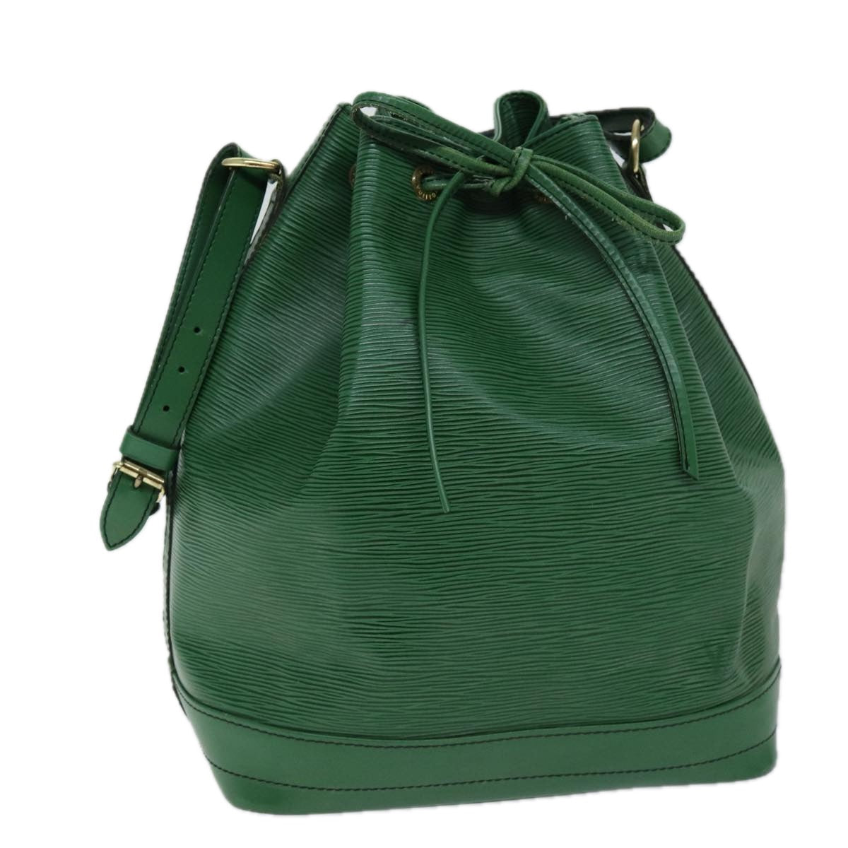 LOUIS VUITTON Epi Noe Shoulder Bag Green M44004 LV Auth 75184