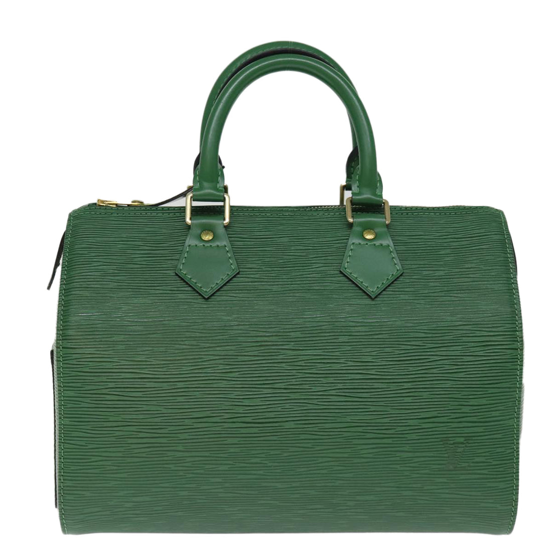 LOUIS VUITTON Epi Speedy 25 Hand Bag Borneo Green M43014 LV Auth 75194A