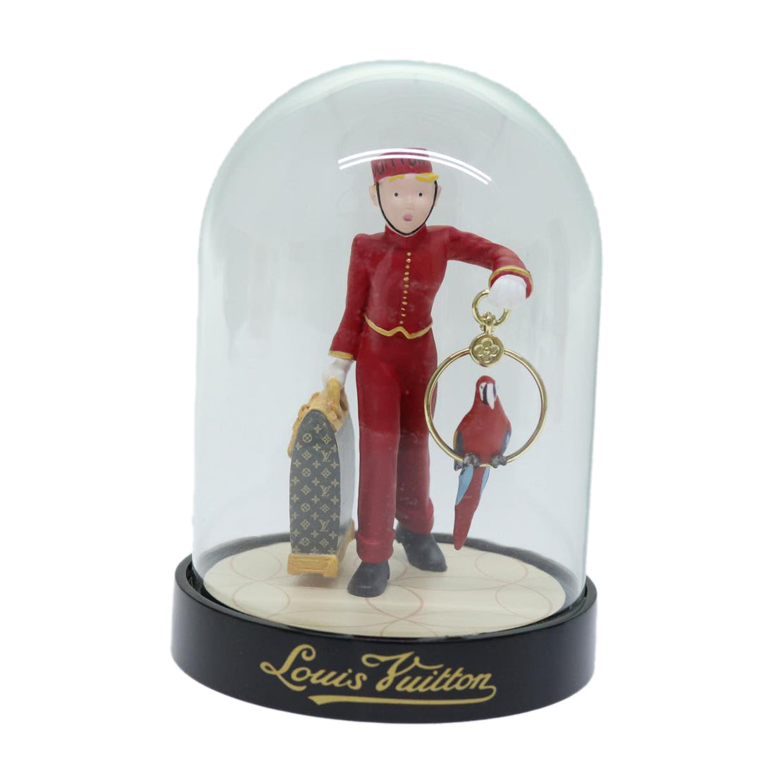 LOUIS VUITTON Bellboy Snow Globe Clear M99551 LV Auth 75263