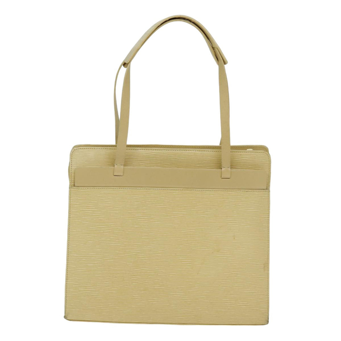 LOUIS VUITTON Epi Croisette PM Tote Bag Vanilla M5249A LV Auth 75280
