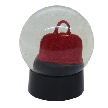 LOUIS VUITTON Snow Globe Alma VIP Limited Clear Red LV Auth 75530