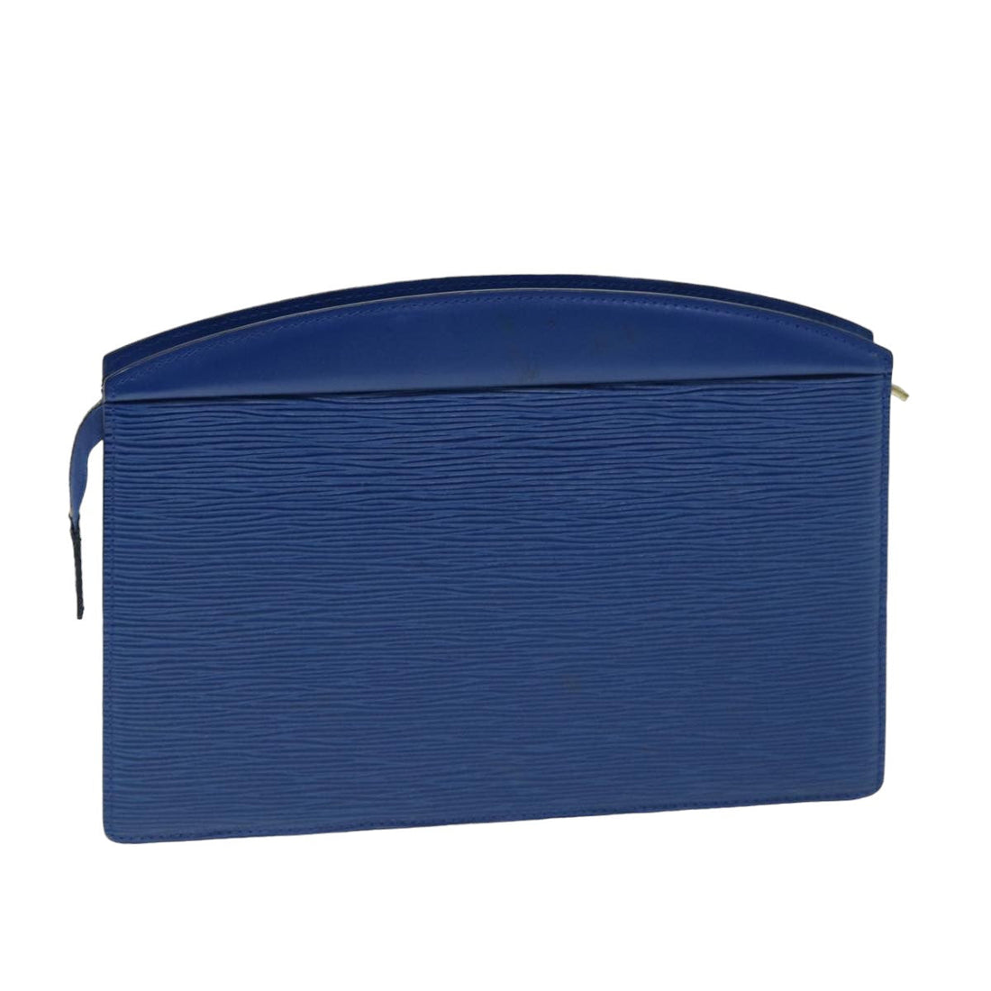 LOUIS VUITTON Epi Trousse Crete Pouch Blue M48405 LV Auth 75732
