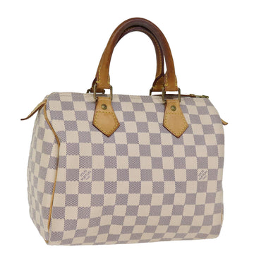 LOUIS VUITTON Damier Azur Speedy 25 Hand Bag N41534 LV Auth 75765
