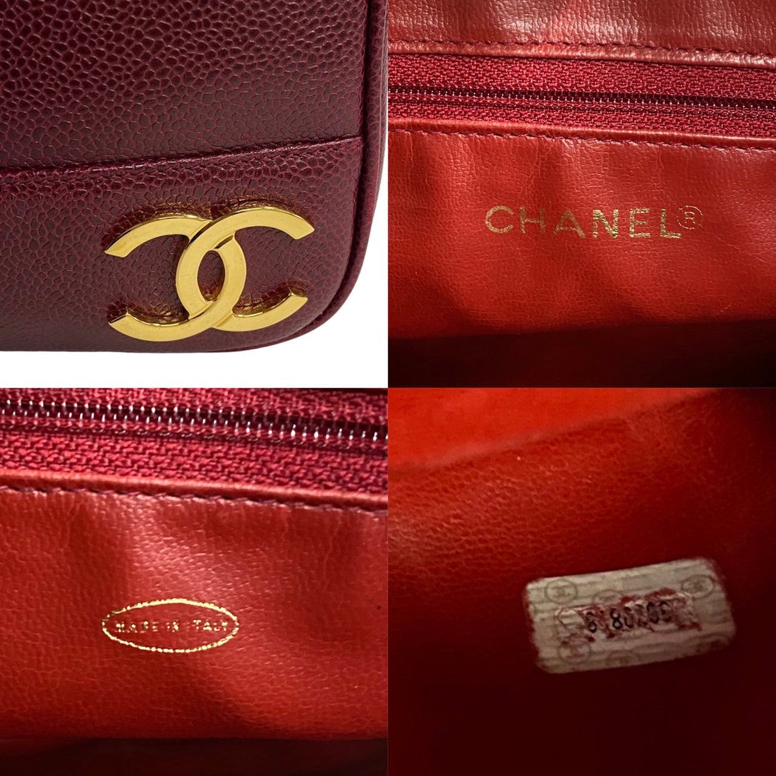 Chanel Triple Coco Tote Bag Leather Tote Bag 16858 in Good condition
