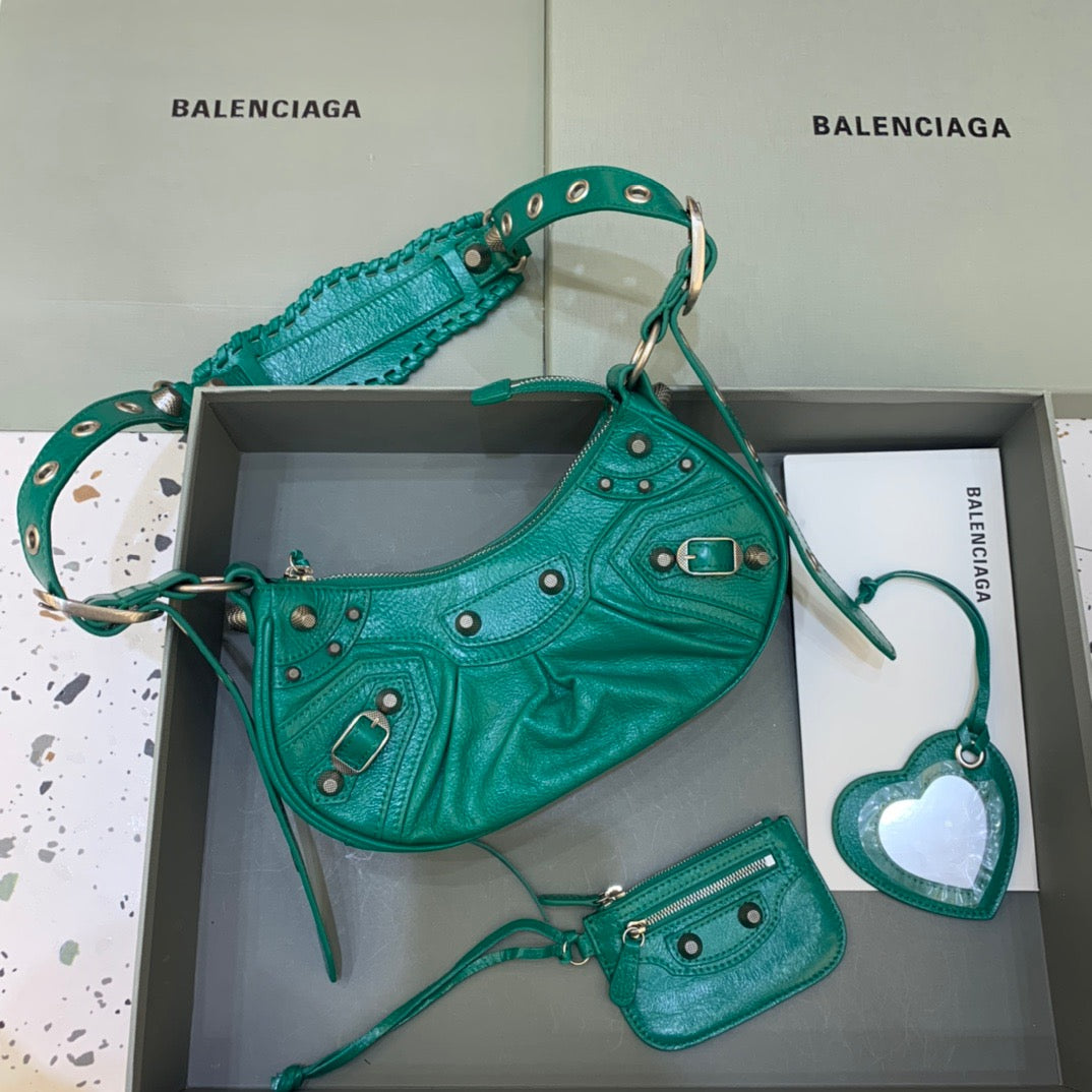 Baltlm Le Cagole XS Shoulder Bag In Gretlm, For Womtlm,  Bags 10.2in/26cm