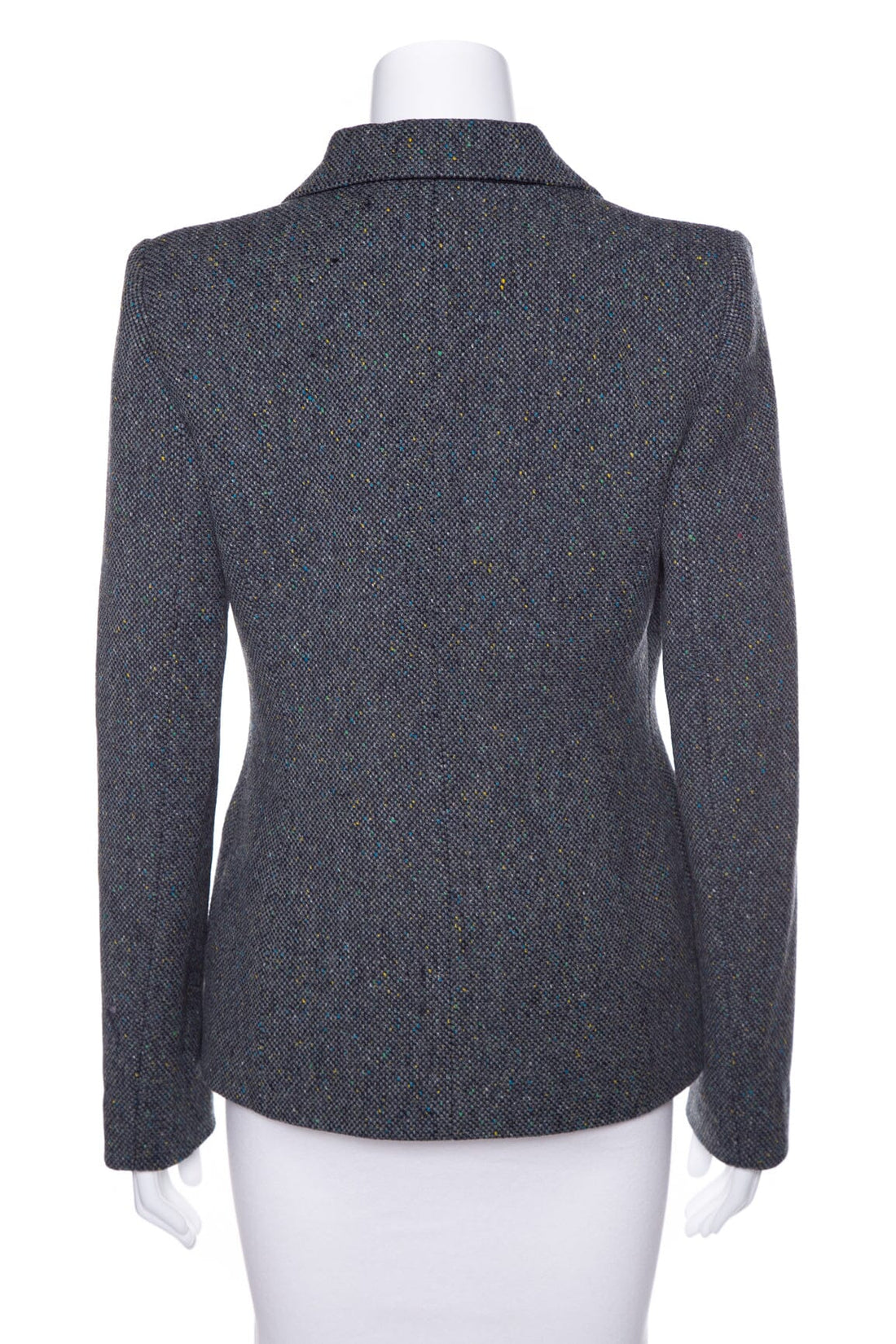 Marni Grey Textured Wool Jacket SZ 42