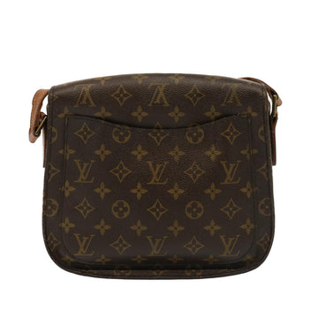 LOUIS VUITTON Monogram Saint Cloud GM Shoulder Bag M51242 LV Auth 76235