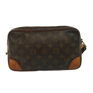 LOUIS VUITTON Monogram Marly Dragonne GM Clutch Bag M51825 LV Auth 76321