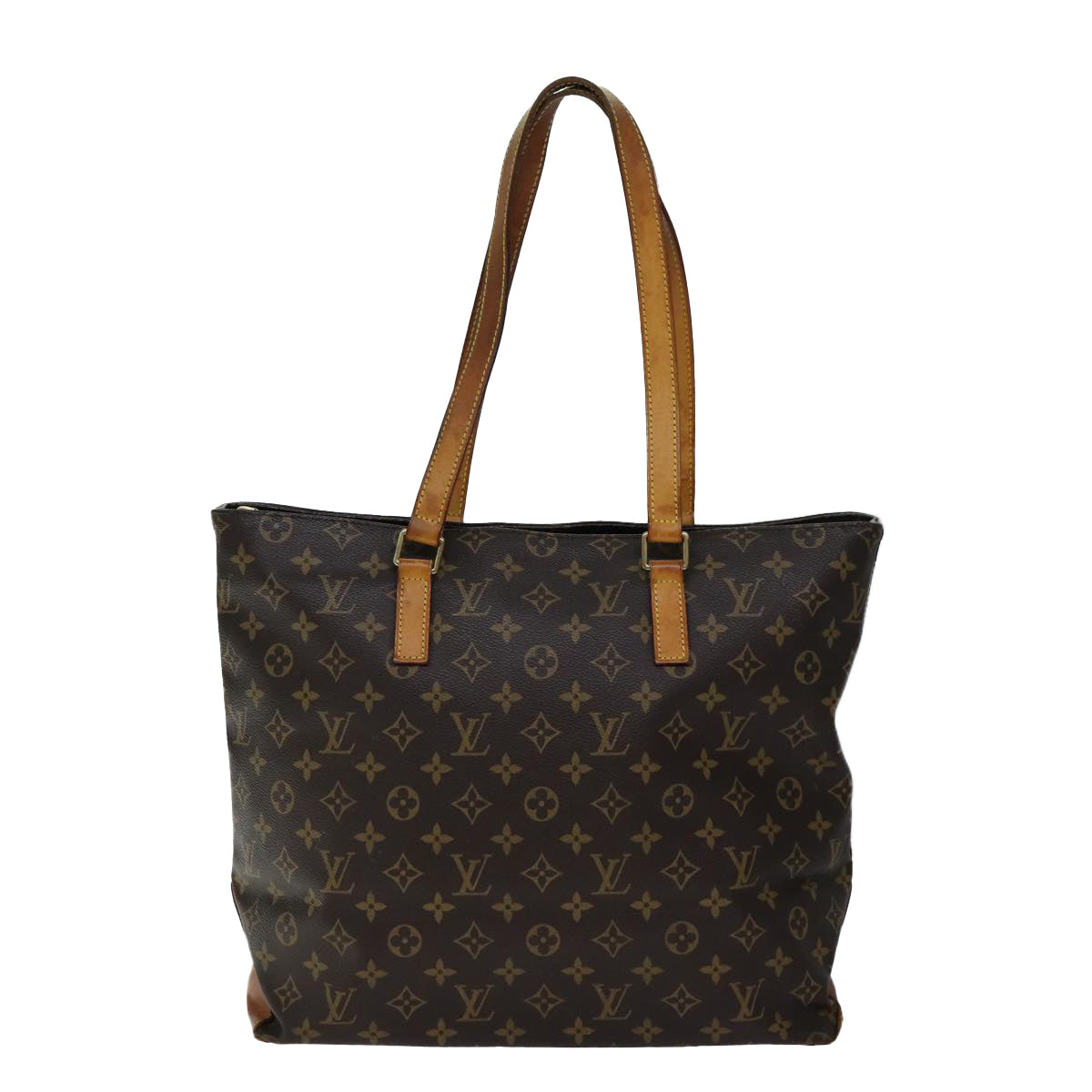 LOUIS VUITTON Monogram Cabas Mezzo Tote Bag M51151 LV Auth 76356