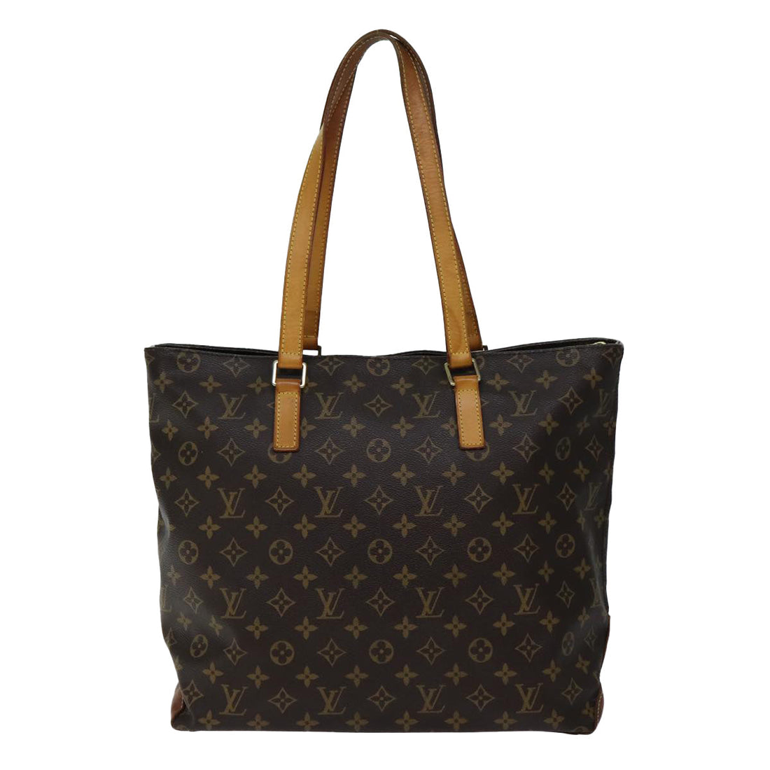 LOUIS VUITTON Monogram Cabas Mezzo Tote Bag M51151 LV Auth 76356