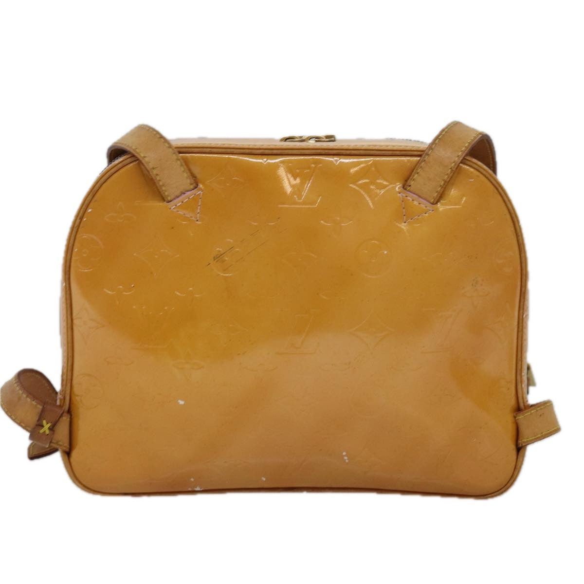 LOUIS VUITTON Monogram Vernis Marley Backpack Marshmallow Pink M91039 Auth 76360