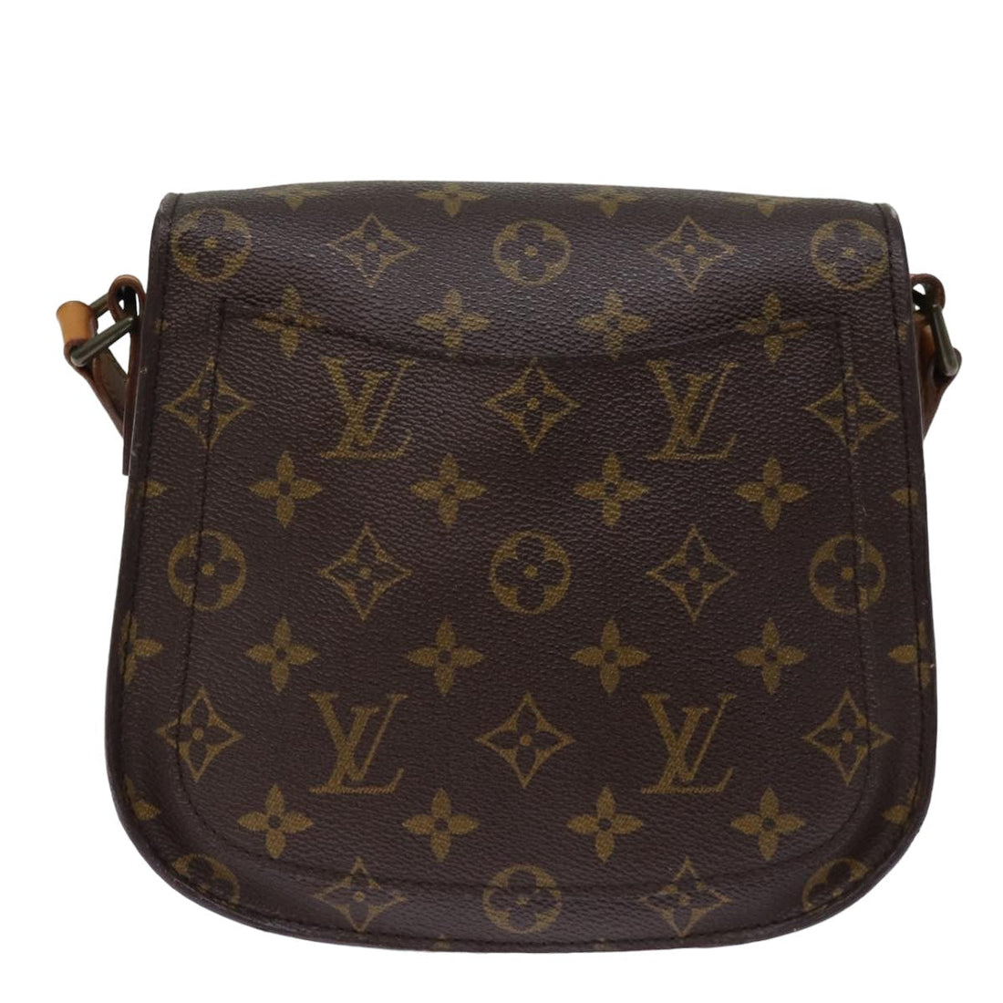 LOUIS VUITTON Monogram Saint Cloud MM Shoulder Bag M51243 LV Auth 76540
